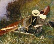 John Singer Sargent An Out of Doors Study oil painting